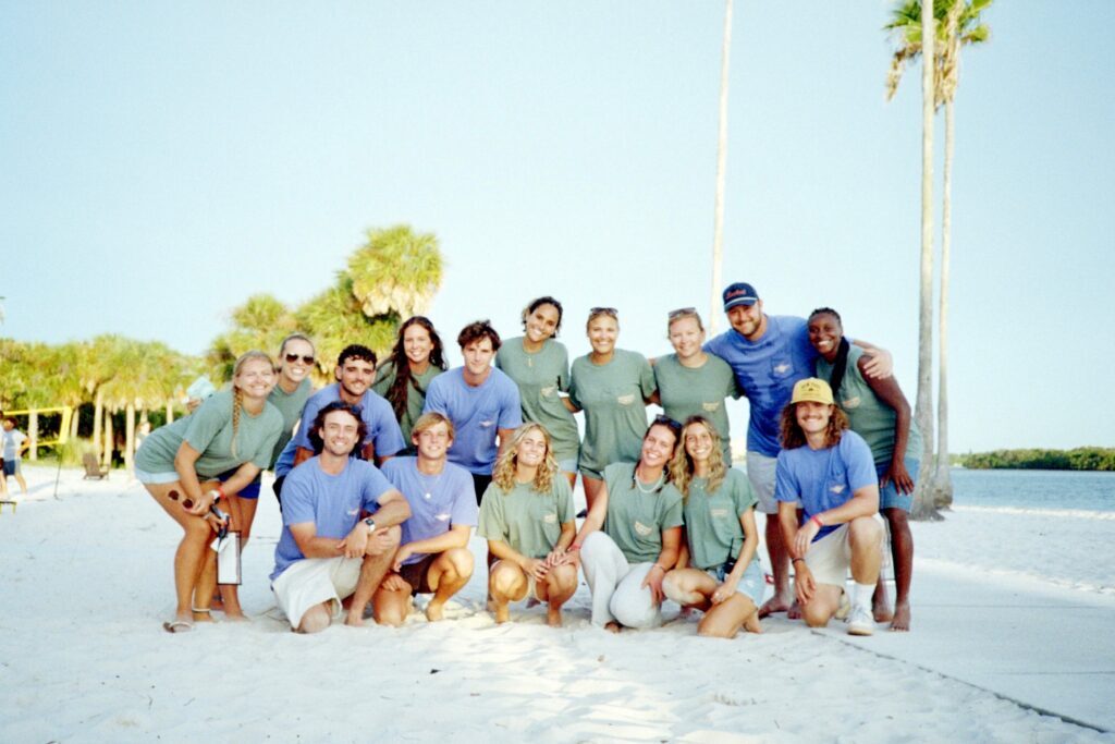 Group Picture of Coaches at Camp