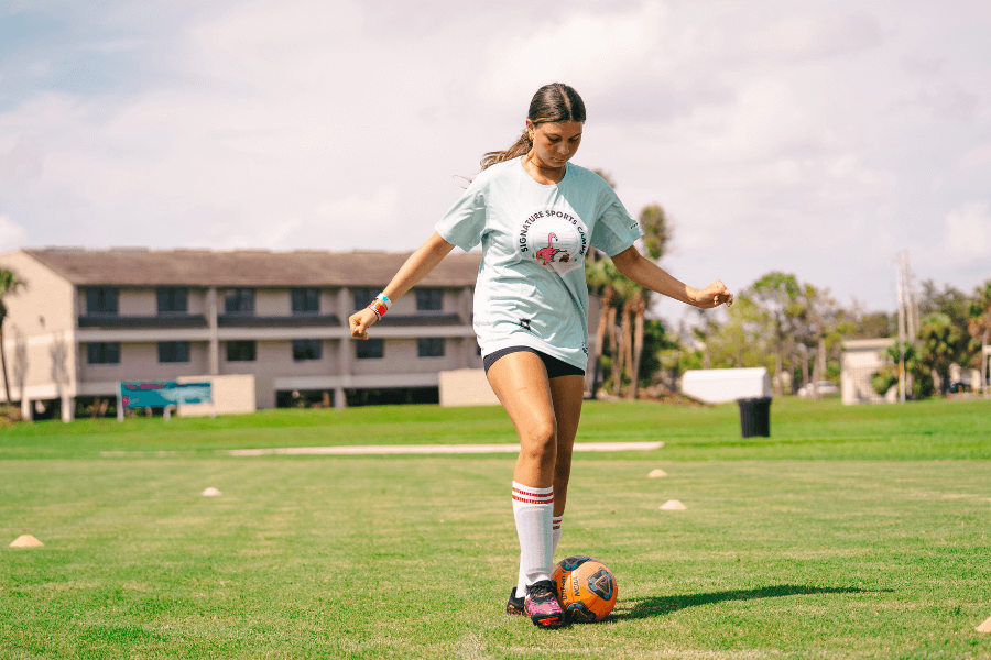 2025 Florida Overnight Sports Camp Soccer Slider dribble