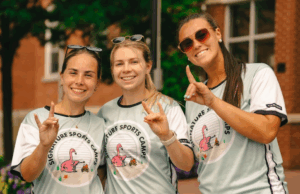 Female lacrosse coaches at Signature Sports Camps—former Division I athletes and dedicated mentors.