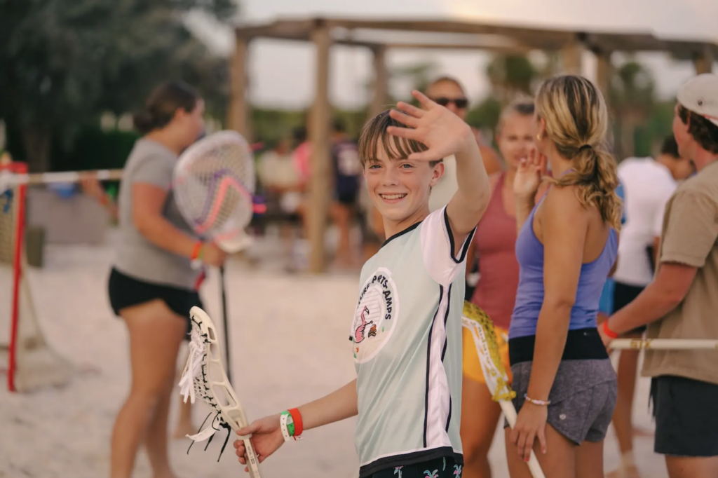 Campers gaining confidence at Signature Sports Camps overnight camp