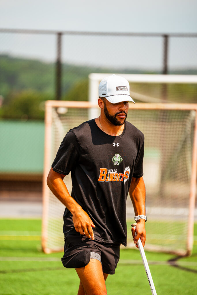 Dhane Smith on the field